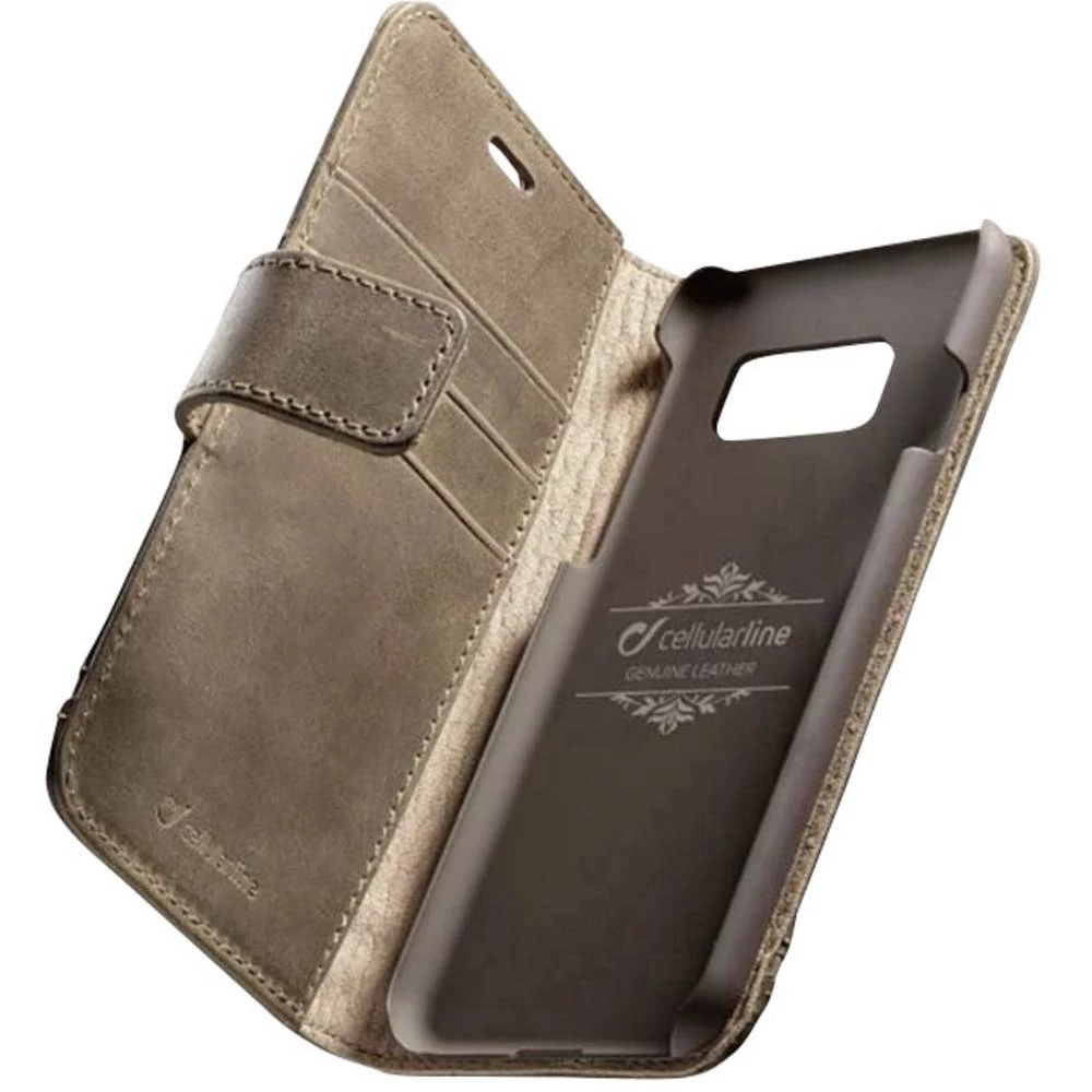 Cellularline SUPREMECGALS8PLN Knjižica Pogodno za: Samsung Galaxy S8+ Smeđa boja slika