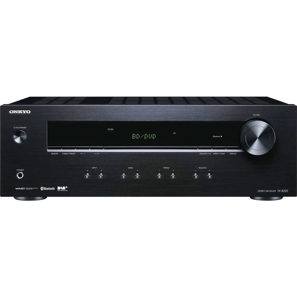 Stereo prijemnik Onkyo TX-8220-B 2x100 W Crna Bluetooth®, DAB+ slika