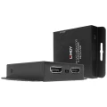 Lindy 38208 audio/video pojačalo snage AV odašiljač i prijemnik crni LINDY  HDMI™ HDMI produživač putem mrežnog kabela RJ45 70 m slika