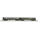 Piko N 40623 N komplet od 2/3 vagona za vlak za pregače Razred i 3. razred DRB-a
