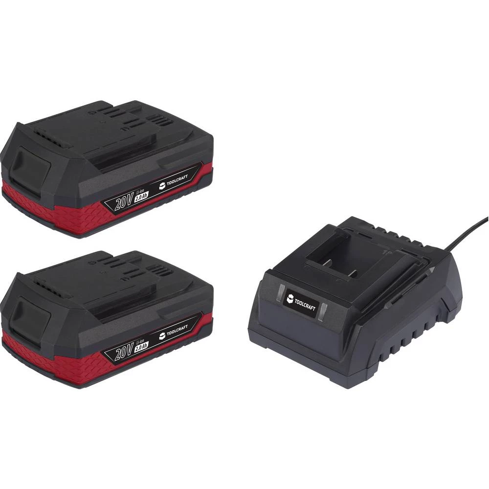 TOOLCRAFT AP-1000 Reihe TAWB-200 2179955 Električni alat-akumulator 20 V 2000 mAh Li-Ion