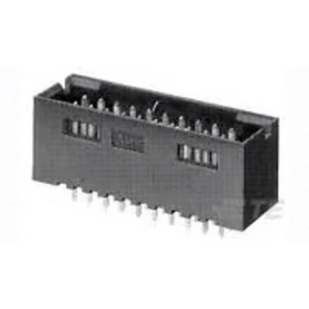 TE Connectivity ugradna standardna letva s muškim kontaktima 5-87587-9 1 St. Tray slika