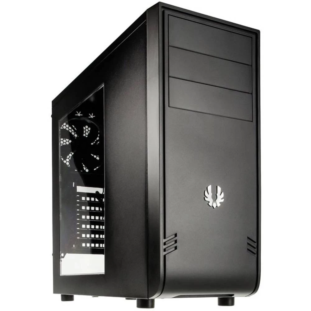 Midi-Tower USB kućište, Kućište za igraće računalo Bitfenix Comrade Crna slika