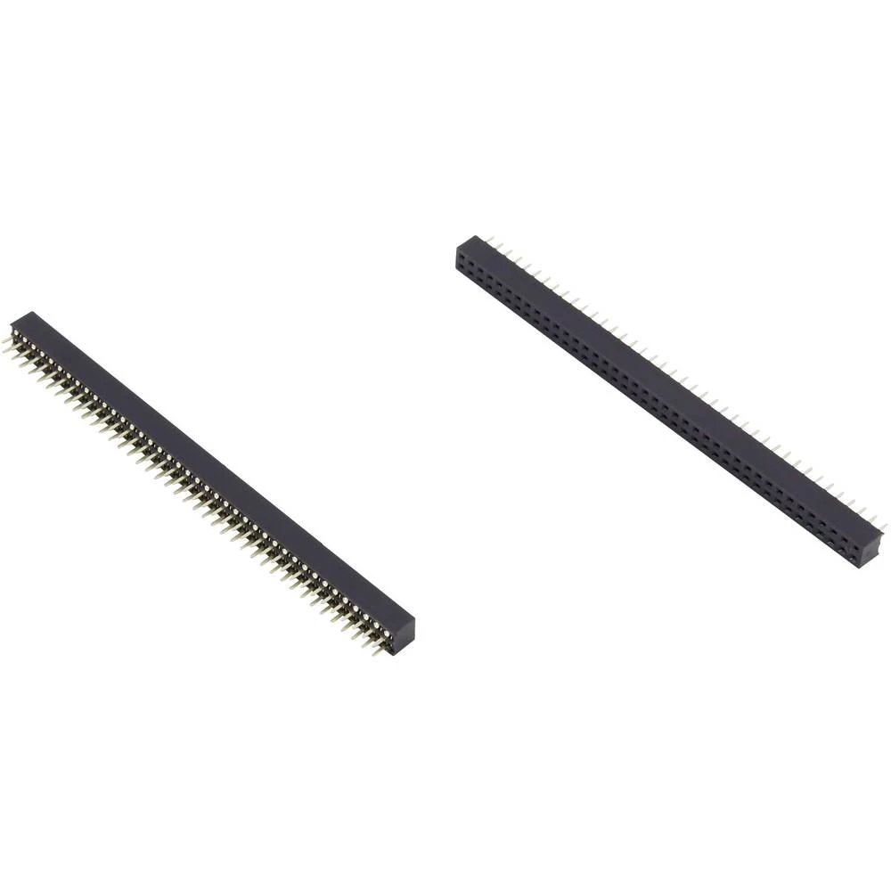 Connfly Standardna letva sa ženskim kontaktima Broj redova: 2 Broj polova po redu: 6 DS1026-05-2*6S8BV 1 ST slika