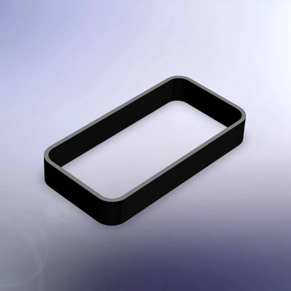 TEKO  okvir  TPU crvena (D x Š x V) 90 x 46 x 13 mm 1 St. slika