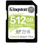 Kingston Canvas Select Plus sdxc kartica 512 GB Class 10 UHS-I