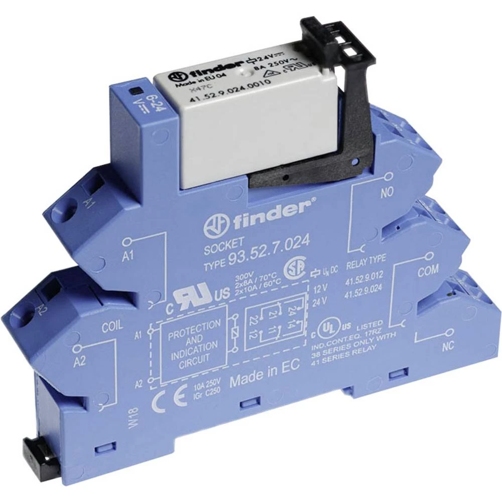 Finder 38.62.8.230.0060 spojni relej 230 V/AC 8 A 2 prebacivanje  10 St. slika