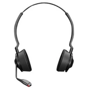 Jabra Engage 55 telefon On Ear Headset DECT stereo crna kontrola glasnoće, utišavanje mikrofona slika