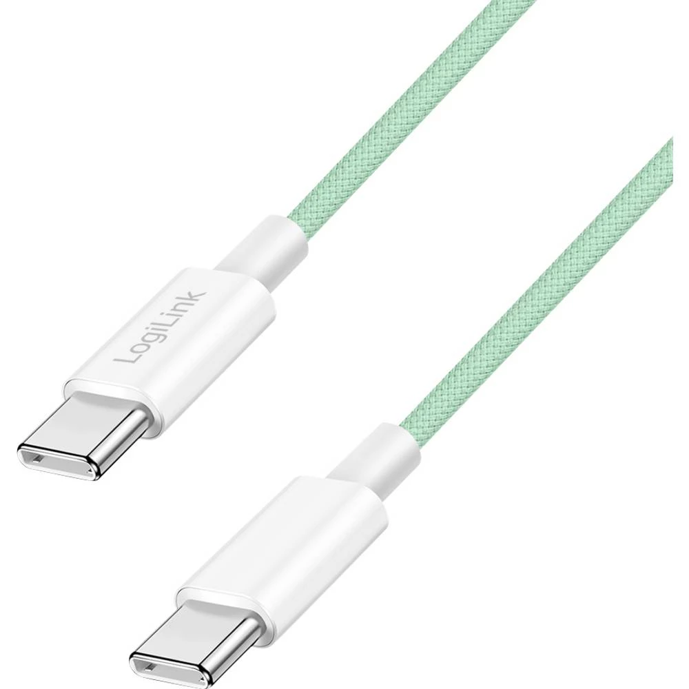 LogiLink USB-C kabel USB 2.0 USB-C® utikač 0.5 m zelena CU0346 slika