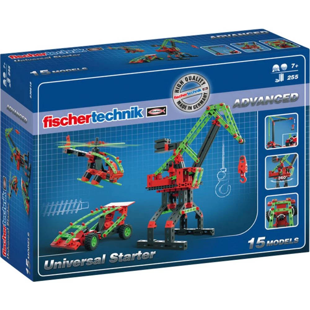 Experimentier-Box fischertechnik ADVANCED Universal Starter 536618 od 7 godina slika