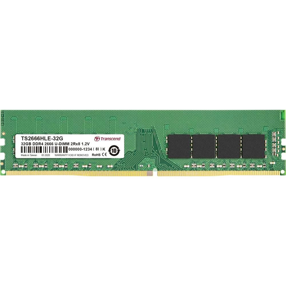 Transcend memorijski modul za računalo  TS2666HLE-32G 32 GB 1 x 32 GB DDR4-RAM 2666 MHz CL19 slika