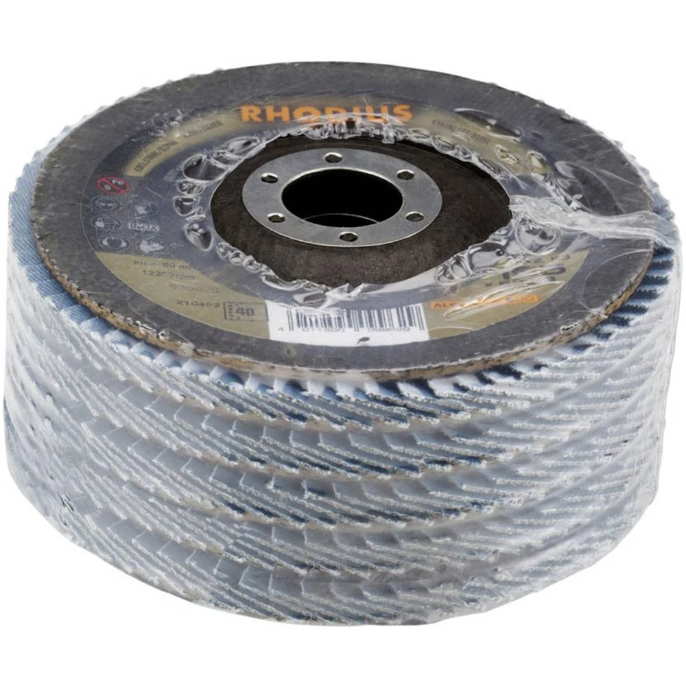 Rhodius LSZ F3 disk s ventilatorom 115 x 22,23 - K40 Rhodius 210661 promjer 115 mm slika