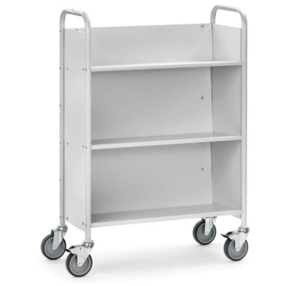 Fetra Hauptartikel 4891 uredska kolica čelik obložen s prahom Opterećenje (maks.): 150 kg svijetlosiva (RAL 7035) slika