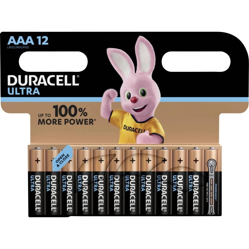 Duracell lkali AAA Ultra micro (AAA) baterija alkalno-manganov 1.5 V 12 St. slika
