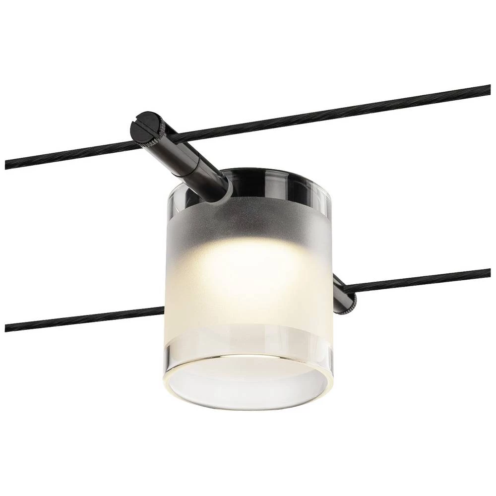 SLV COMET LED svjetiljka za niskonaponski sustav na užetu   LED fiksno ugrađena 6.3 W  crna slika