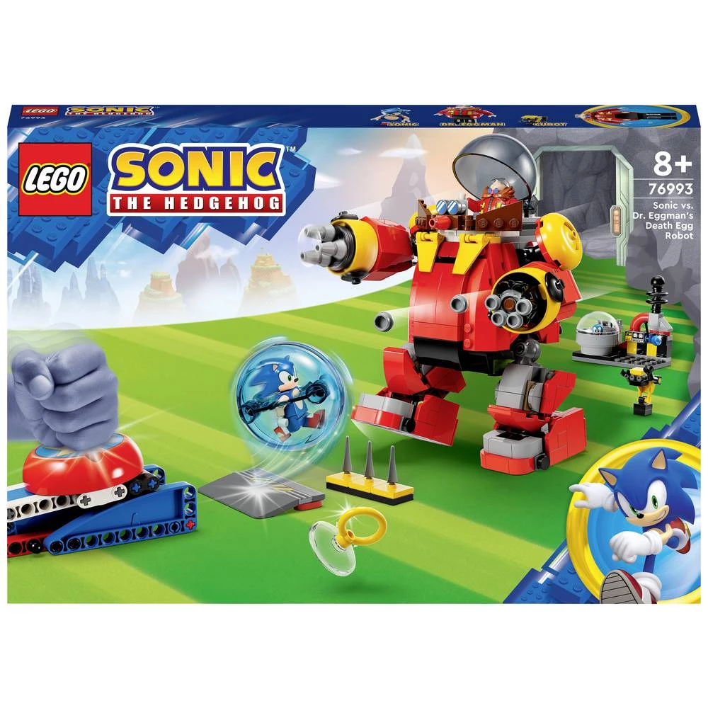 LEGO® Sonic the Hedgehog 76993 Sonic protiv Dr Eggmanovo smrtno jaje robot 76993 LEGO® Sonic the Hedgehog Sonic protiv Dr Eggmanovo smrtno jaje robot slika