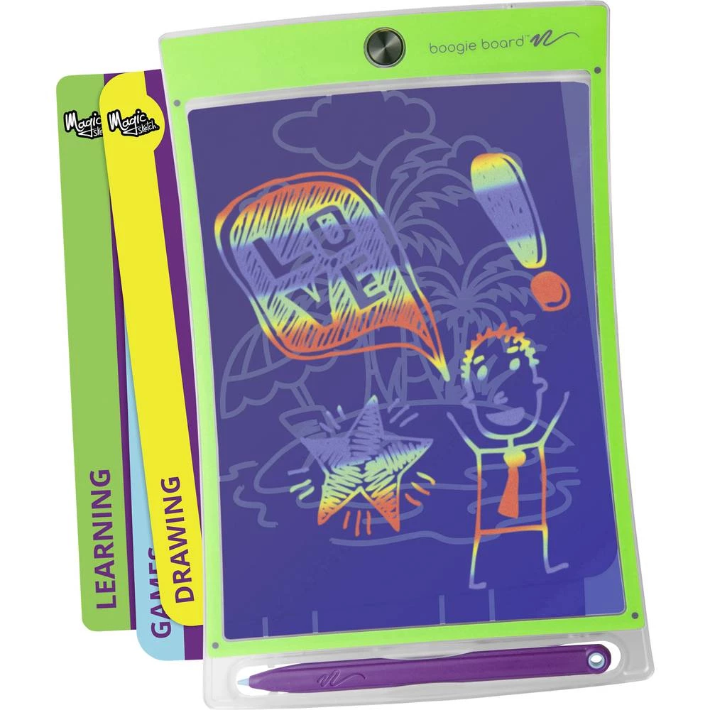 Tablet za pisanje Boogie Board Magic Sketch Zelena, Prozirna slika