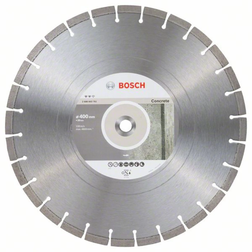 Dijamantni nož Expert za beton, 400 x 20,00 x 3,2 x 12 mm Bosch Accessories 2608603761 promjer 400 mm 1 ST slika