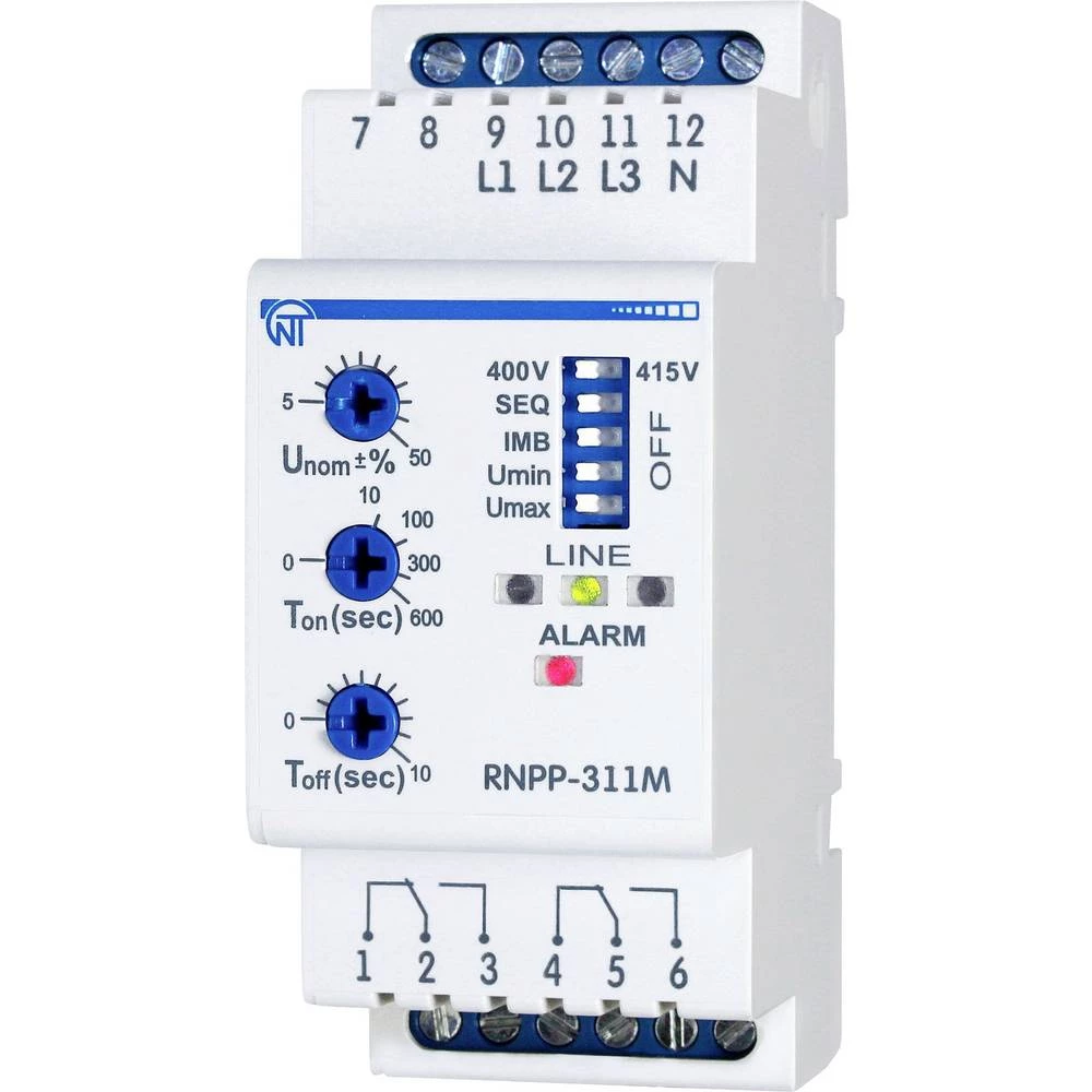 relej 230 - 415 V Novatek RNPP-311M 1 St. slika