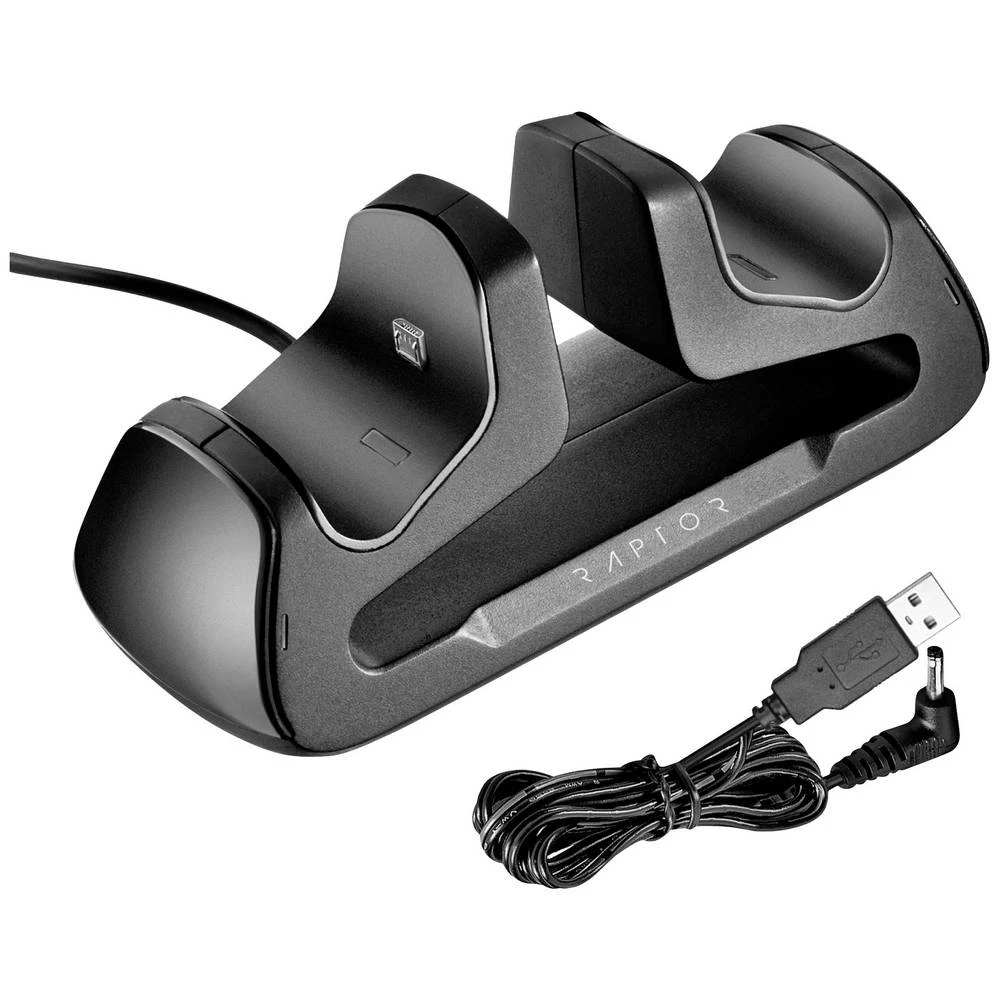 Raptor Gaming CS100-P4 stanica za punjenje upravljača PS4 slika