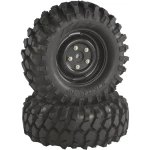 Absima 1:10 crawler kompletni kotači Offroad V Block Crawler crna 2 St.