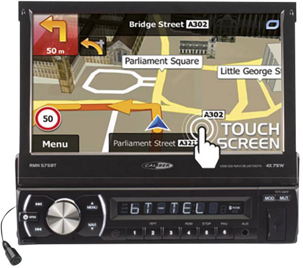 Caliber Audio Technology RMN575BT Multimedijski player Integrirani navigacijski sustav, Bluetooth&reg; telefoniranje slobodnih r slika