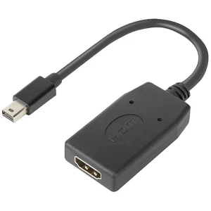 Lenovo 4X90Q93976 Mini-DisplayPort / HDMI adapter [1x muški konektor mini DisplayPort - 1x ženski konektor HDMI] crna slika