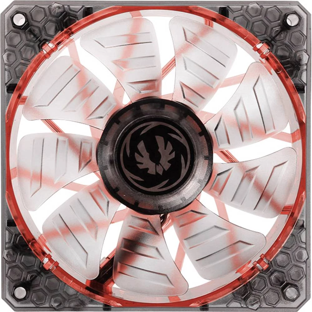 Ventilator za PC kućište Bitfenix Spectre Pro LED Crna/crvena (Š x V x d) 120 x 120 x 25 mm slika
