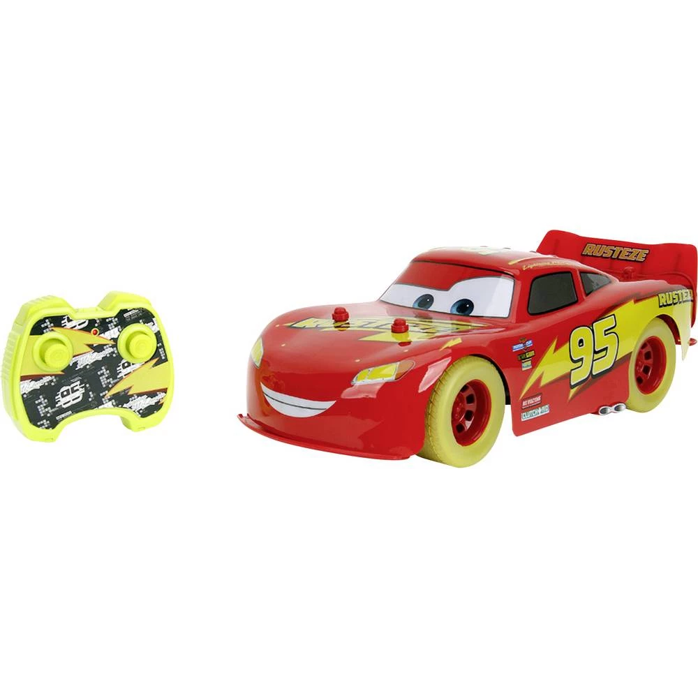 JADA TOYS 9335563314R00 RC Lightning McQueen Glow Racers 1:14 1:14 RC model automobila za početnike električni trkaći au slika