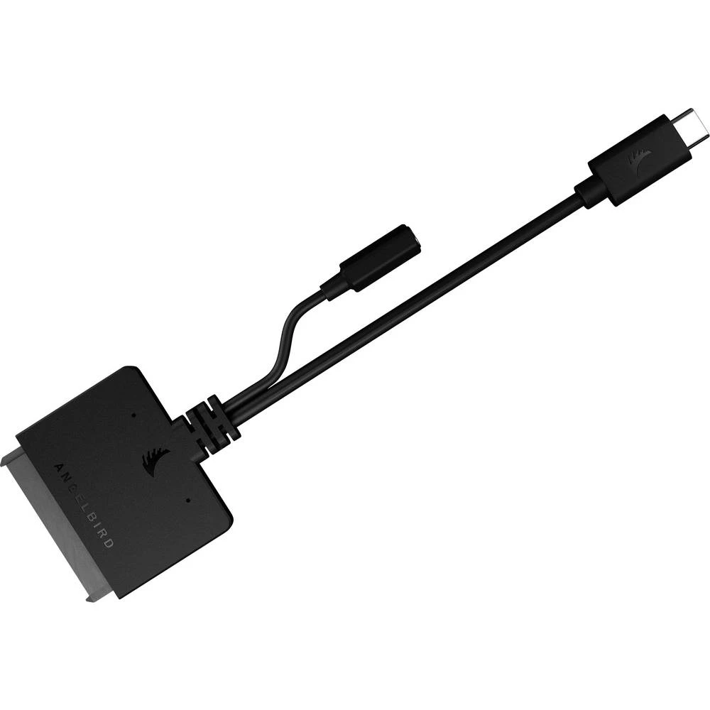 USB 3.1 (Gen 2) Adapter [1x USB 3.1 muški konektor AC - 1x Kombinirani muški konektor SATA, 15 + 7 polov] Crna Angelbird slika