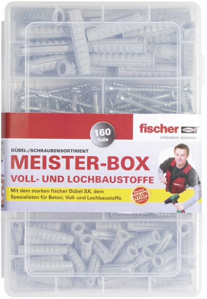 Komplet Fischer Meister-Box sa SX-umetcima i vijcima, 513777, 1 paket slika
