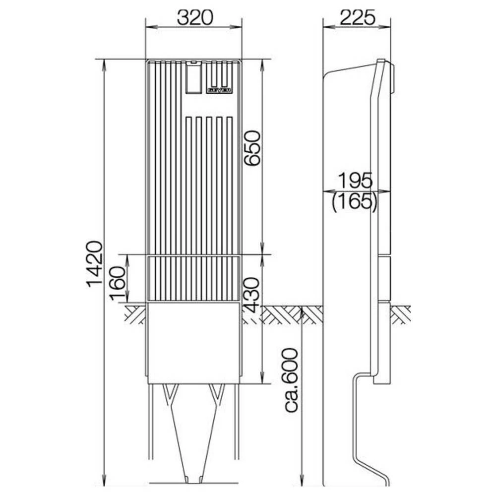ABN SL142P SL142P spojni stup Content 1 kom. slika