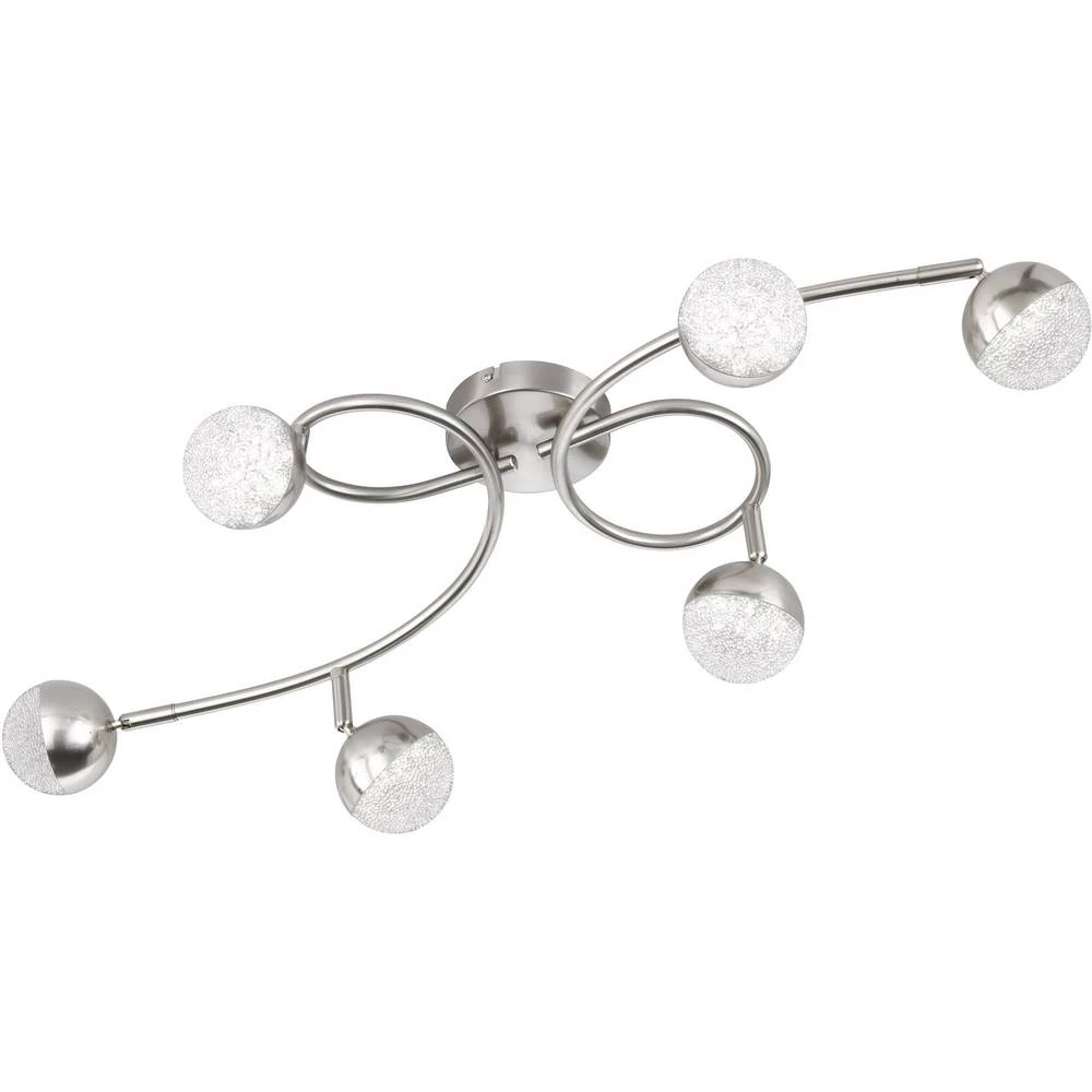 LED stropni reflektor 27 W Toplo-bijela ACTION SANAN 925906646000 Nikal (mat) slika