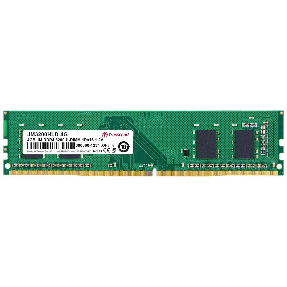 Transcend JM3200HLD-4G memorijski modul za računalo  4 GB 1 x 4 GB DDR4-RAM 3200 MHz CL22 slika