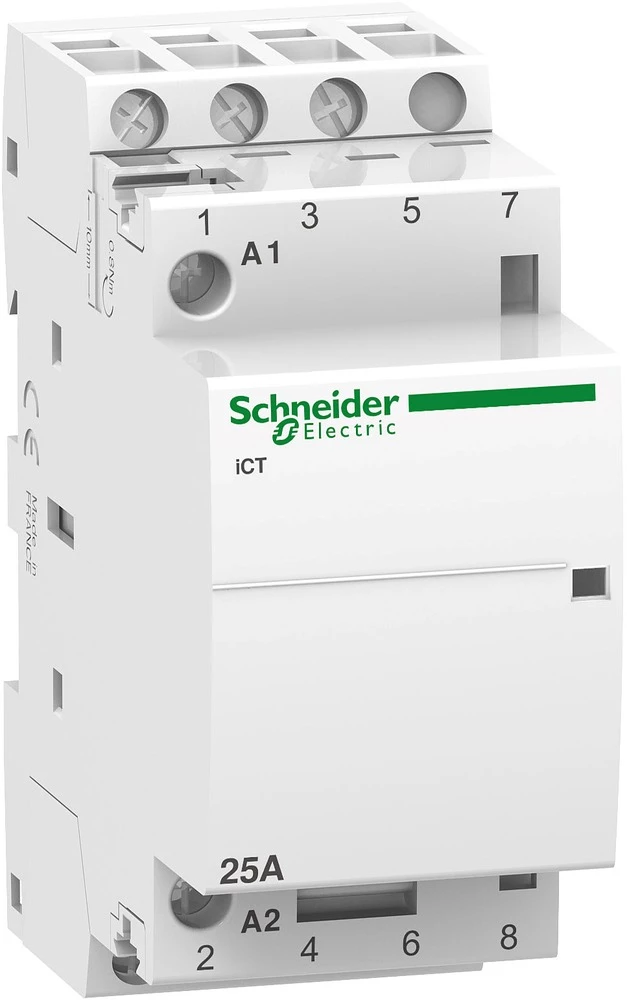 Schneider Electric A9C20633 Instalacijski kontaktor 1 ST 3 zatvarač 1.6 W 400 V/AC 25 A slika