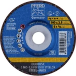 PFERD 62010632 E 100-2,8 PSF DUO STEELOX/16,0 ploča za grubu obradu s glavom  100 mm 16 mm 10 St.