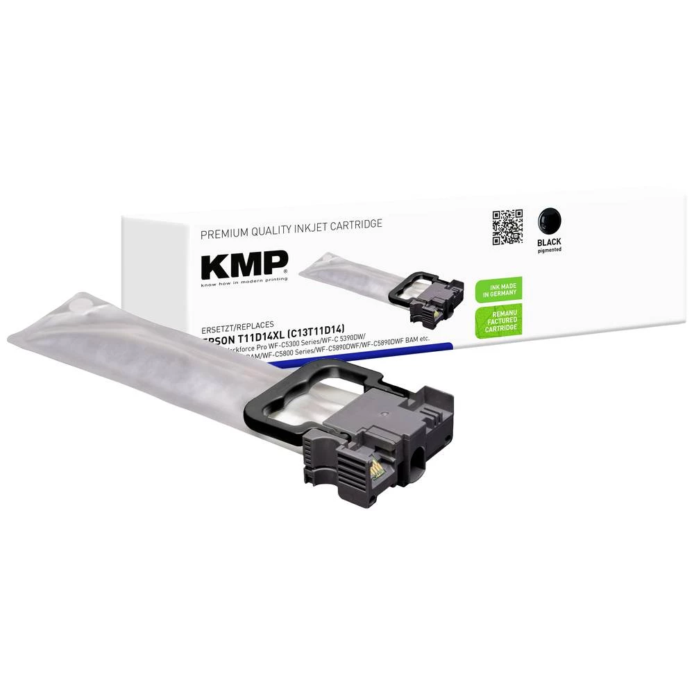 KMP tinta zamijenjen Epson T11D1 XL kompatibilan  crn 1664,4001 1664,4001 slika