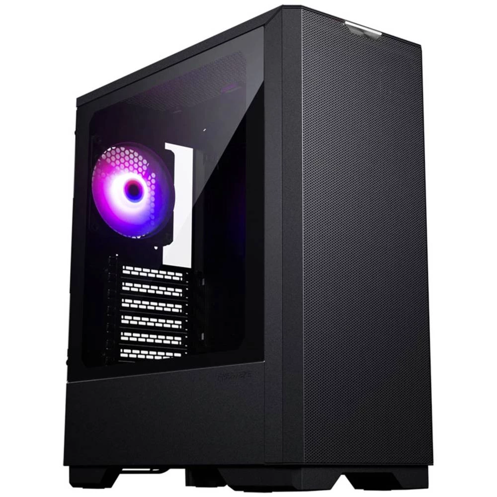 PHANTEKS Eclipse G300A ATX kućište, kaljeno staklo, ARGB - 1 ventilator, crno Phanteks Eclipse G300A midi-tower kućište za igraće računalo crna slika