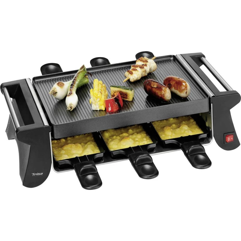 Trisa Racletto Sei raclette 6 posuda crna slika