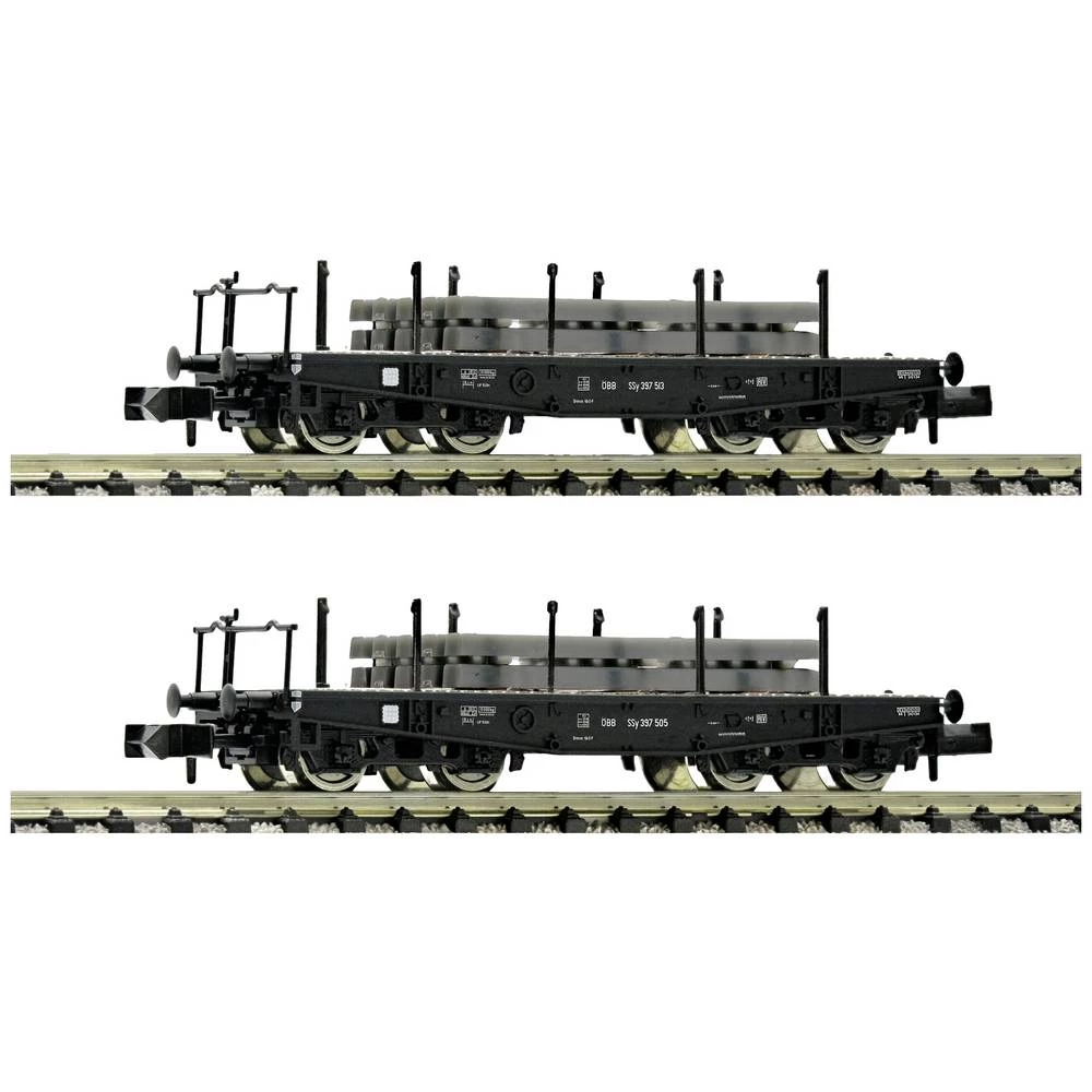 Fleischmann 845607 N Set od 2 teška vagona ravnog tipa ÖBB slika
