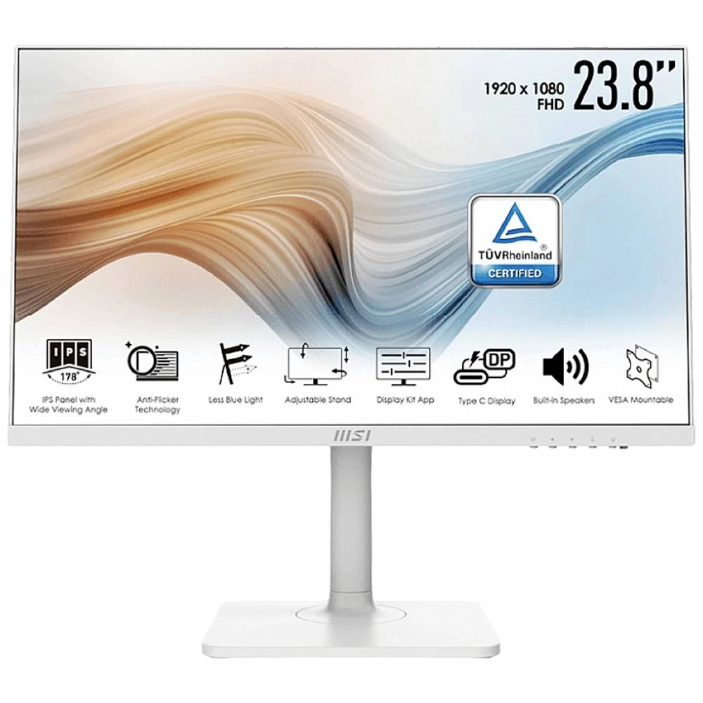 MSI Modern MD241PWDE LED zaslon 60.5 cm (23.8 palac) Energetska učinkovitost 2021 F (A - G) 1920 x 1080 piksel Full HD 5 slika