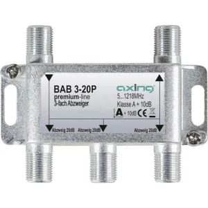 Razdjelnik za kabelsku TV Axing BAB 3-20P 3-dijelni 5 - 1218 MHz slika