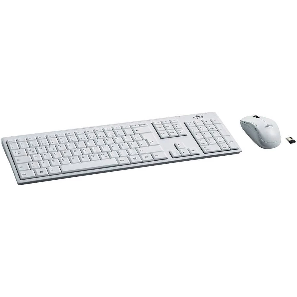 Set bežične tikovnice i miša Fujitsu LX390 Bijela slika