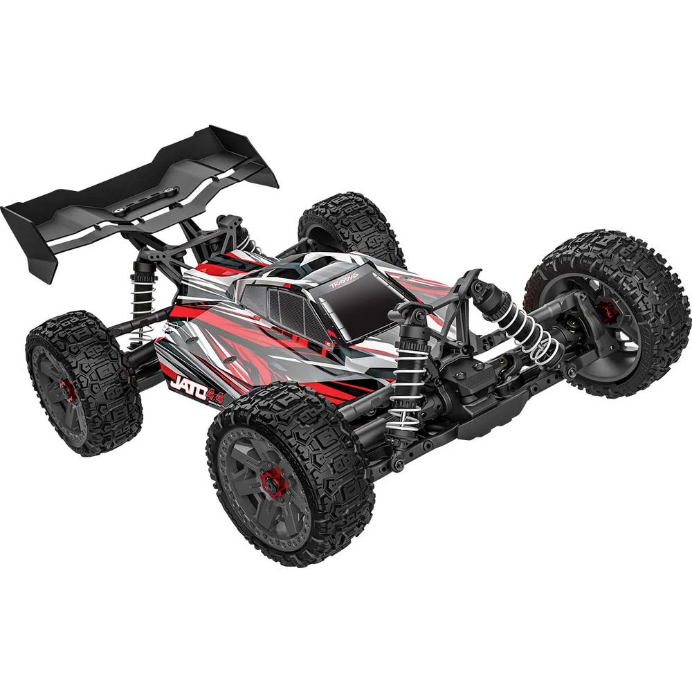 Traxxas Jato 4X4 BL-2s crvena bez četkica 1:8 RC model automobila električni buggy pogon na sva četiri kotača (4wd) RtR slika