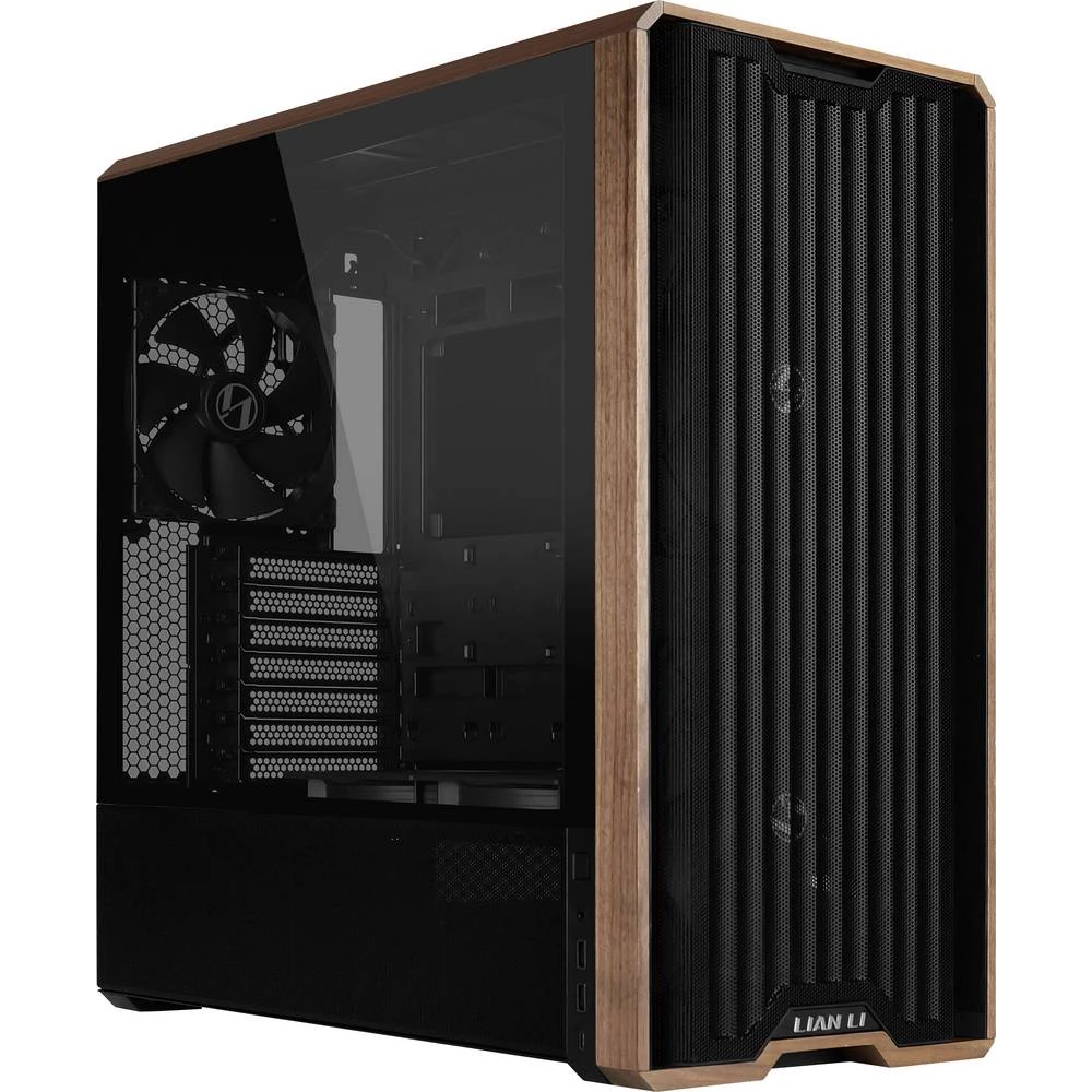 Lian Li Lancool 217 kućište , kućište za igraće računalo, kućište za računala crna slika