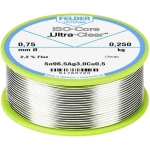Felder Löttechnik ISO-Core "Ultra Clear" SAC305 Lemna žica Svitak Sn96.5Ag3Cu0.5 0.250 kg 0.75 mm