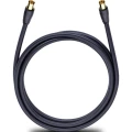 Antene, SAT Priključni kabel [1x 75 Ω antenski muški konektor - 1x 75 Ω antenski ženski konektor] 4 m 110 dB pozlaće slika