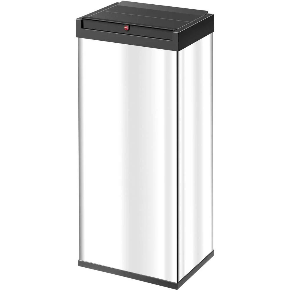 Kontejner za limenke 52 l Hailo Bix-Box Swing XL (Š x V x d) 339 x 763 x 260 mm Srebrna, Crna Poklopac: samozatvaranje zaokretan slika