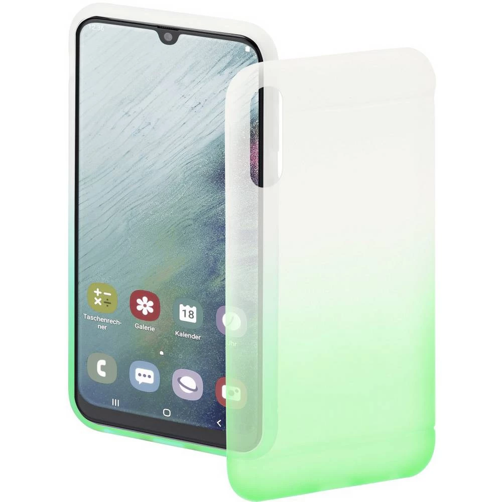 Hama Cover Colorful Stražnji poklopac za mobilni telefon Galaxy A50, Galaxy A30 Zelena, Prozirna slika