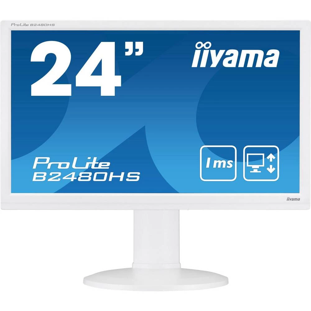 LED zaslon 59.9 cm (23.6 ") Iiyama ProLite B2480HS ATT.CALC.EEK B (A+++ - D) 1920 x 1080 piksel Full HD 1 ms HDMI&trade;, VGA, D slika